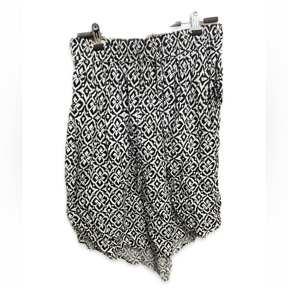 KAVU Black and White Skirt - L